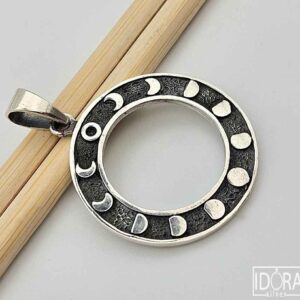 Сребърен медальон: "Луна" - Image 3