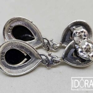 Сребърни обеци: "Омния" - Image 5