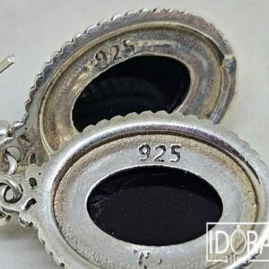 Сребърни обеци: "Ониса" - Image 4