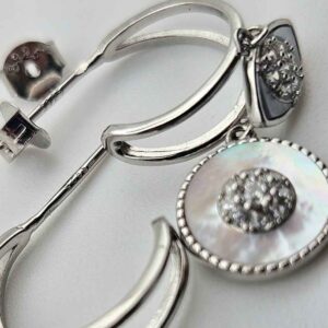 Сребърни обеци: "Вълшебство" - Image 4