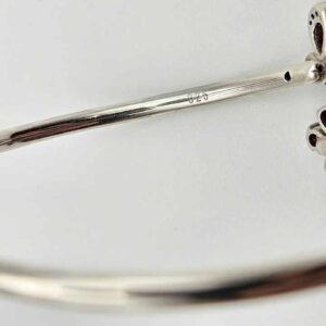 Сребърна гривна: "Флорелия" - Image 3