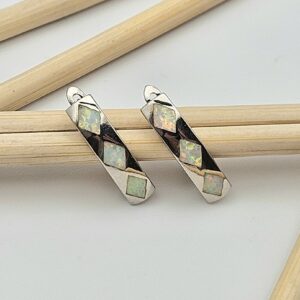 Сребърни обеци: "Манеж" - Image 3