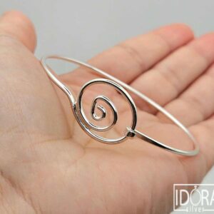 Сребърна гривна: "Тирея" - Image 3