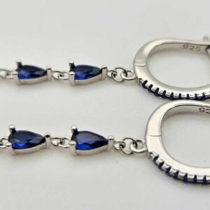 Сребърни обеци: "Грация" - Image 5