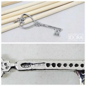 Сребърен медальон: "Ключ" - Image 4