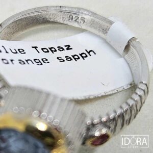 Сребърен пръстен: "Синя Зора" - Image 4