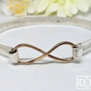 Сребърна гривна: "Безкрайност" - Image 3