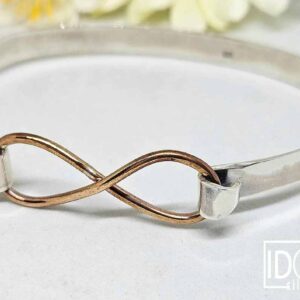 Сребърна гривна: "Безкрайност" - Image 4