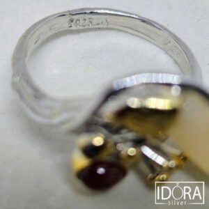 Сребърен пръстен: "МагИ" - Image 4