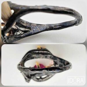 Сребърен пръстен: "Офелия" - Image 4