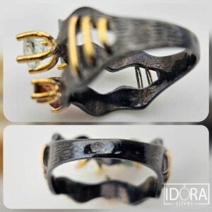 Сребърен пръстен: "Вълни" - Image 4