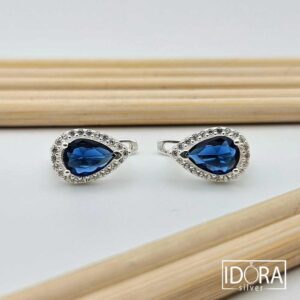 Сребърни обеци: "Дъжд" - Image 3