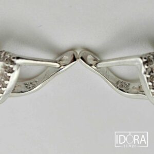 Сребърни обеци: "Дъжд" - Image 4