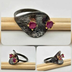 Сребърен пръстен: "Ладия" - Image 4