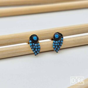 Сребърни обеци: "Лира" - Image 3