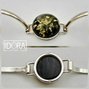 Сребърна гривна: "Лумия" - Image 4