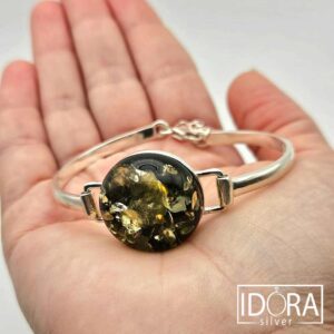 Сребърна гривна: "Лумия" - Image 3