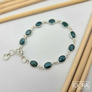 Сребърна гривна: "Морелия" - Image 3