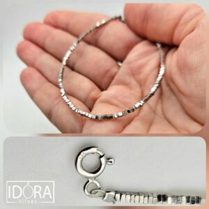 Сребърна гривна: "Лумина" - Image 3