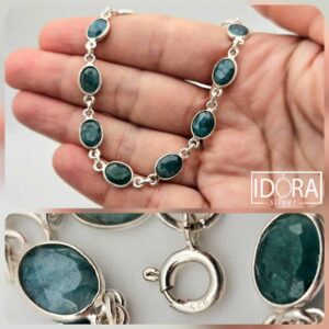 Сребърна гривна: "Морелия" - Image 4