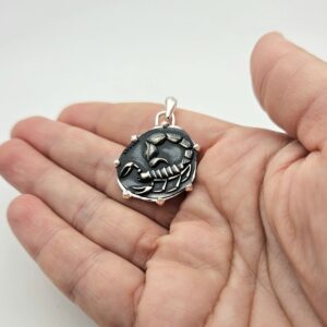 Сребърен медальон: "Скорпио" - Image 4
