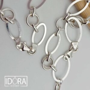 Сребърна гривна "Импулс" - Image 4