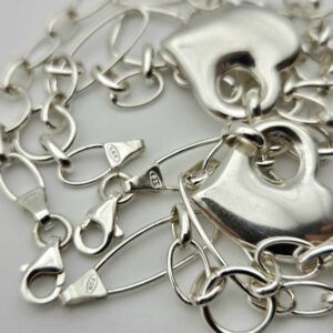 Сребърна гривна: "Амора" - Image 4