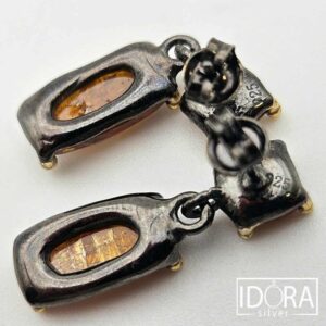 Сребърни обеци: "Киара" - Image 4