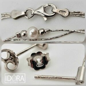 Сребърно съчетание: "Перлина" - Image 5