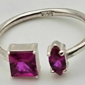 Сребърен пръстен: "Дуалис" - Image 4