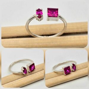 Сребърен пръстен: "Дуалис" - Image 3