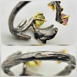 Сребърен пръстен: "Елф" - Image 5