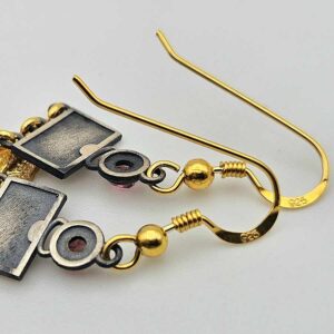 Сребърни обеци: "Аура" - Image 5