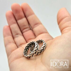 Сребърен пръстен: "Вечност" - Image 4