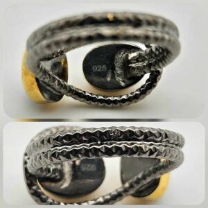 Сребърен пръстен: "Съзвучие" - Image 5