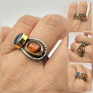 Сребърен пръстен: "Съзвучие" - Image 3