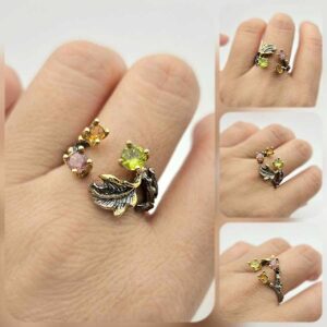 Сребърен пръстен: "Елф" - Image 4