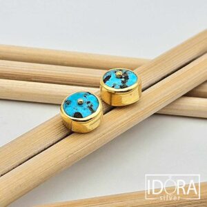 Сребърни обеци: "Азура" - Image 3