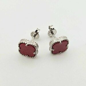 Сребърни обеци: "Детелини" - Image 4