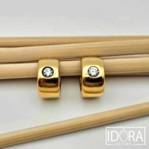 Сребърни обеци: "Лукс" - Image 3