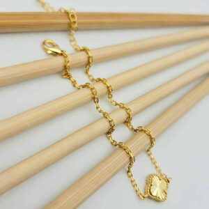 Сребърна гривна: "Детелина" - Image 4