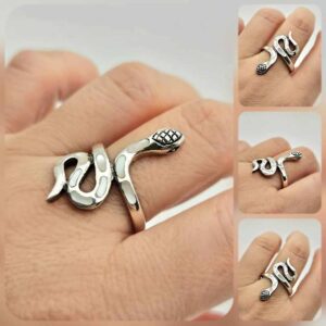 Сребърен пръстен: "Селия" - Image 4