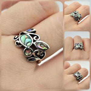 Сребърен пръстен: "Авалон" - Image 4