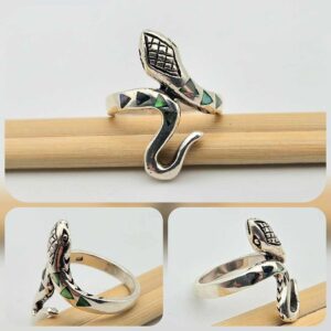 Сребърен пръстен: "Селина" - Image 3