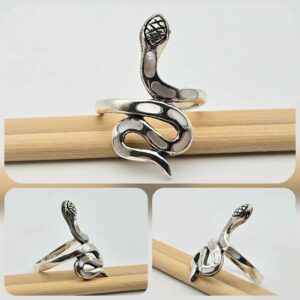 Сребърен пръстен: "Селия" - Image 3