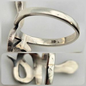 Сребърен пръстен: "Селия" - Image 5