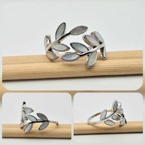 Сребърен пръстен: "Свежест" - Image 3