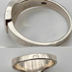 Сребърен пръстен: "Аксис" - Image 5