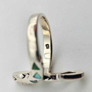 Сребърен пръстен: "Селина" - Image 5