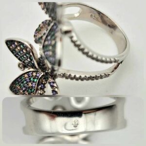 Сребърен пръстен: "Морфелия" - Image 5